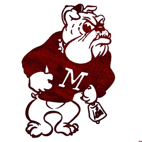 1973 Mississippi State Bulldog Mixed Media by Row One Brand - Fine Art ...