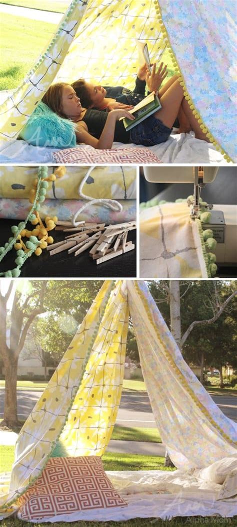 Super Simple DIY Reading Tent | Alpha Mom