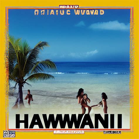 prompthunt: miracle musical Hawaii part ii album cover