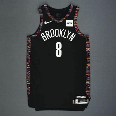 2021 new colors Men's Nike Brooklyn Nets #8 Spencer Dinwiddie Swingman ...