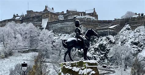 Edinburgh weather: BBC forecasts snow in capital as temperatures ...