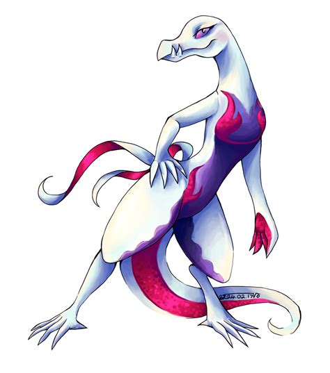 Shiny Salazzle by Pokemonpassage on DeviantArt