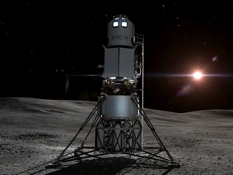 Blue Origin Lunar Lander Delivered to NASA for Testing - TechEBlog