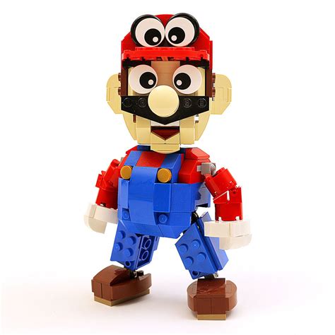 Instructions, Parts List for Custom LEGO Nintendo Mario Odyssey Figure ...
