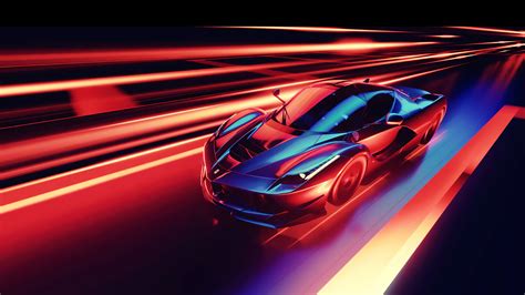 2560x1440 Ferrari Neon 1440P Resolution Wallpaper, HD Artist 4K Wallpapers, Images, Photos and ...