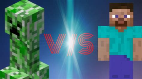 Creepers VS Steve in Minecraft | Playback. #gaming #minecraft - YouTube