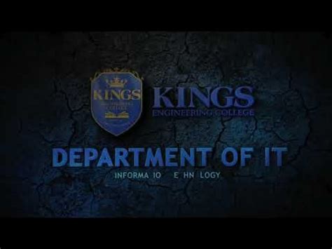 Kings Engineering College - YouTube