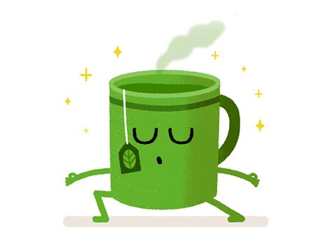 Herbal Tea says RELAX | Animation, Cool gifs, Motion graphics inspiration