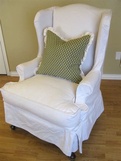 Wingback Chair Slipcovers | manoirdalmore.com