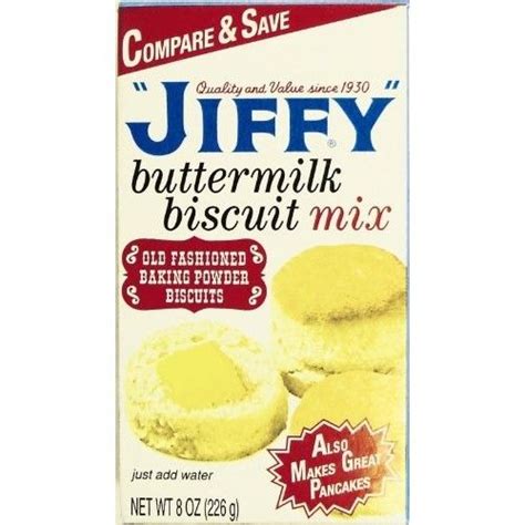 Jiffy Biscuit Mix Buttermilk, 8-Ounce Boxes (Pack of 24) Reviews 2021