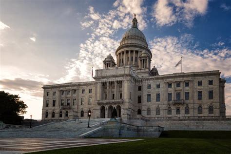 The Rhode Island State House Stock Photo - Image of destination ...