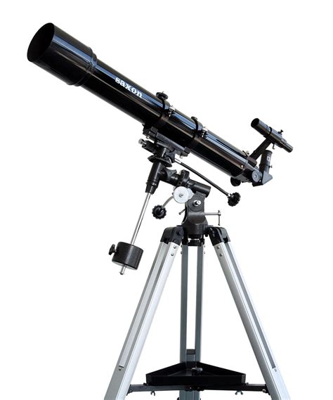 Saxon 909EQ2 Refractor Telescope Special Upgraded Package – 90mm ...