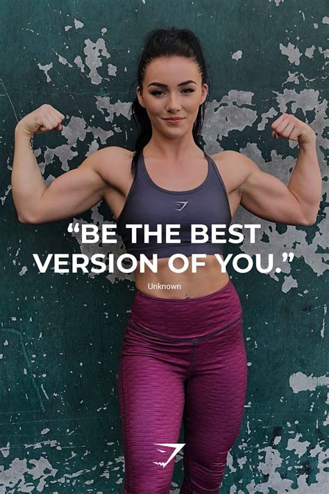 "Be the best version of you." #gymshark #motivation | Workout motivation women, Gym motivation ...