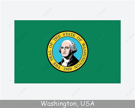 Washington Usa State Flag American File Digital Vector, American, File, Digital PNG and Vector ...