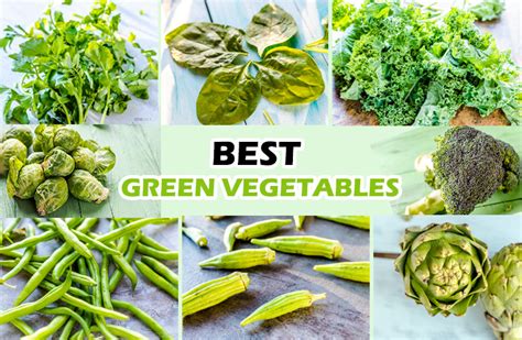 15 Best Green Vegetables For Your Health Definitive List