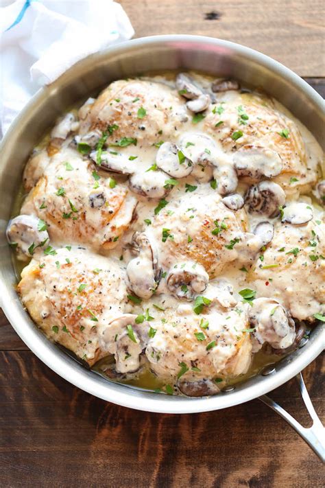 baked chicken thighs with cream of mushroom soup