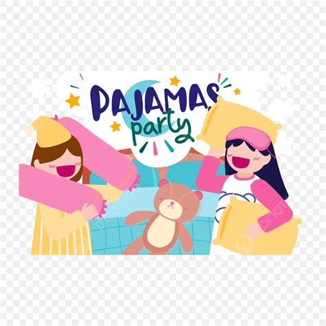 Free Clipart Pajama Party