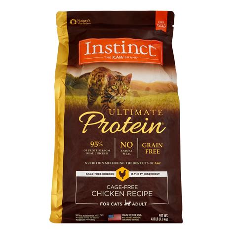 Instinct Ultimate Protein Grain-Free Cage-Free Chicken Recipe Natural ...