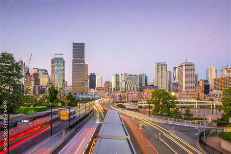 Brisbane city skyline Stock Photo | Adobe Stock