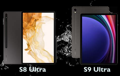 Samsung Galaxy Tab S9 Ultra vs. Galaxy Tab S8 Ultra: A Powerhouse Upgrade