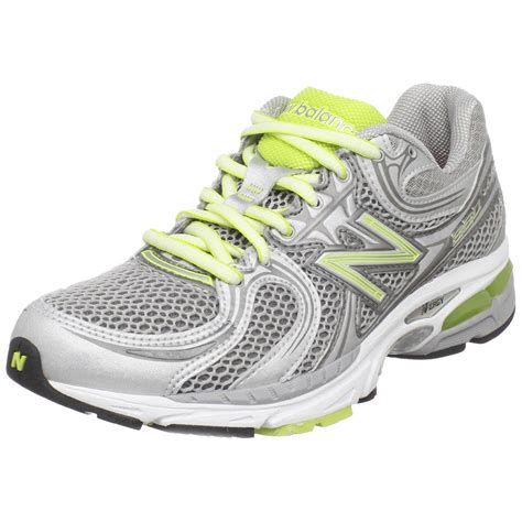 New Balance Womens Wr860 Stability Running Shoe in Gray (grey/lime) | Lyst