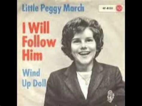 peggy march i will follow him | Little peggy march, Oldies music, Music memories