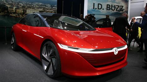 Volkswagen ID Vizzion electric sedan unveiled at Geneva auto show