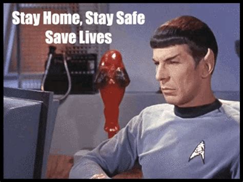 Star Trek Star Trek Tos GIF - Star Trek Star Trek Tos Stay Home - Discover & Share GIFs