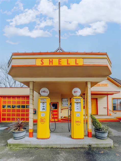 Historic Shell Station | Accidentally Wes Anderson