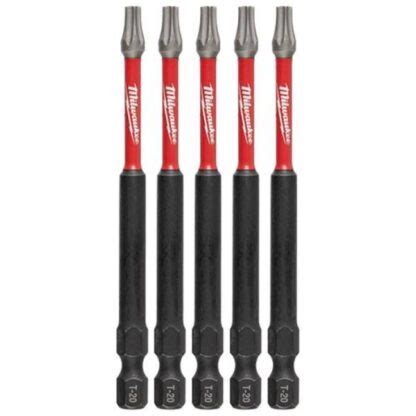 Milwaukee 48-32-4683 Shockwave™ Impact T15 x 2" TORX Bits 5PK