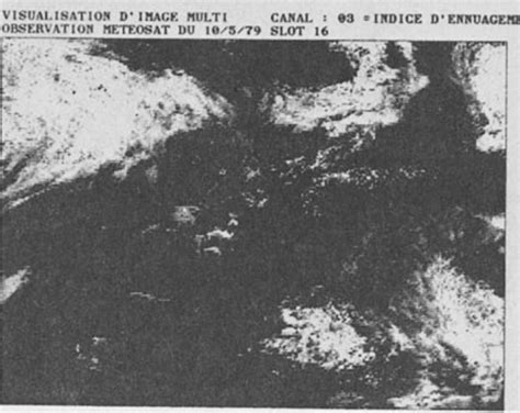 - Cloud cover index map obtained over Europe from METEOSAT satellite ...