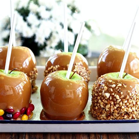 Classic Caramel Apples - Simply Sated