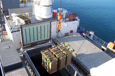 Loading Break Bulk Cargo Vessels in the Gulf of Uraba, Colombia