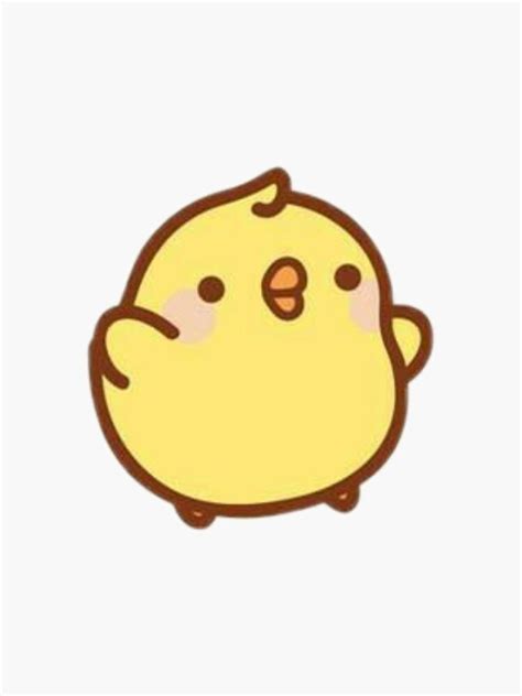 "Cute Kawaii Duck" Sticker for Sale by stickersbymk | Redbubble