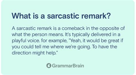 Sarcasm Examples (The Many Types and Sarcasm in Literature) | GrammarBrain