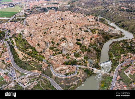 Aerial view of toledo city hi-res stock photography and images - Alamy