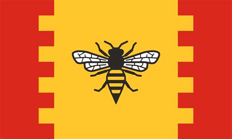 Flag for the City of Manchester : r/vexillology