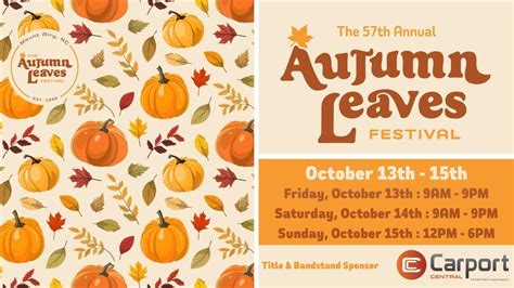 57th Annual Autumn Leaves Festival [Official], Greater Mount Airy ...