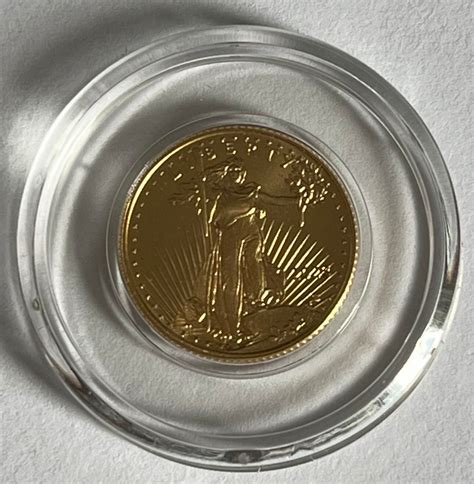 2023 American Gold Eagle 1/10 oz Gold Coin BU in Capsule – Goldex168