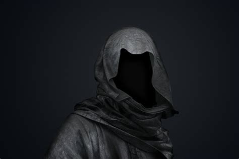 Dark Hooded Figure