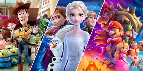 12 Highest-Grossing Animated Movies of All Time