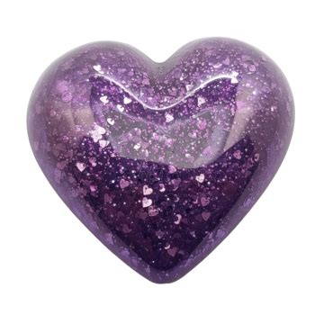 Purple Heart Glitter Shimmer, Purple, Glitter, Brushstroke PNG ...