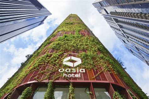 Oasia Hotel Downtown Singapore - Jungle Skyscraper Hotel In Downtown Singapore