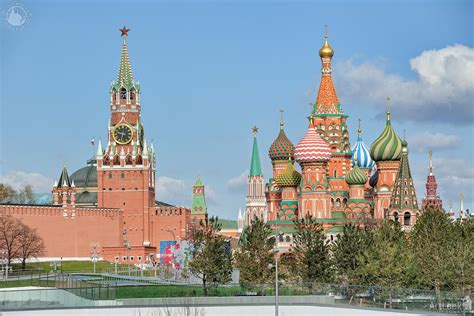 Moscow Kremlin Towers and St. Basil’s Cathedral in Springtime - ArtLook Photography