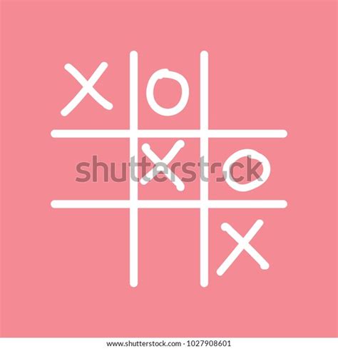 Playing Tic Tac Toe Variations Stock Vector (Royalty Free) 1027908601 | Shutterstock