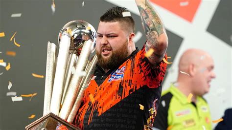 World Darts Championship: Michael Smith defeats Michael van Gerwen to claim glory at Alexandra ...