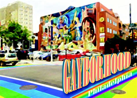 Philadelphia Gayborhood Postcards by Frankie Rowles at Coroflot.com