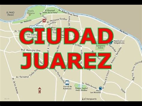 map of Ciudad Juarez Chihuahua - YouTube