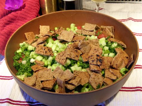 Chicken Fattoush Salad Recipe by Bob - CookEatShare