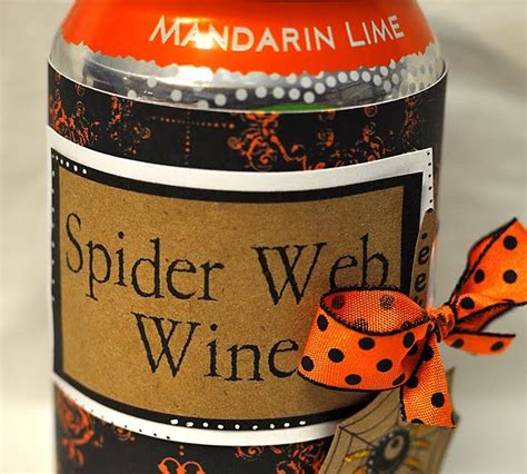 Hand to Paper: CANDY CORN....SPIDER WEB WINE...I MEAN SODA..